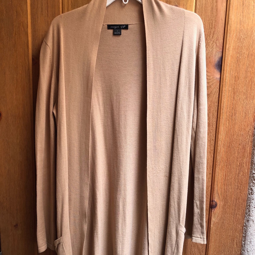 Silk Sweater Coat